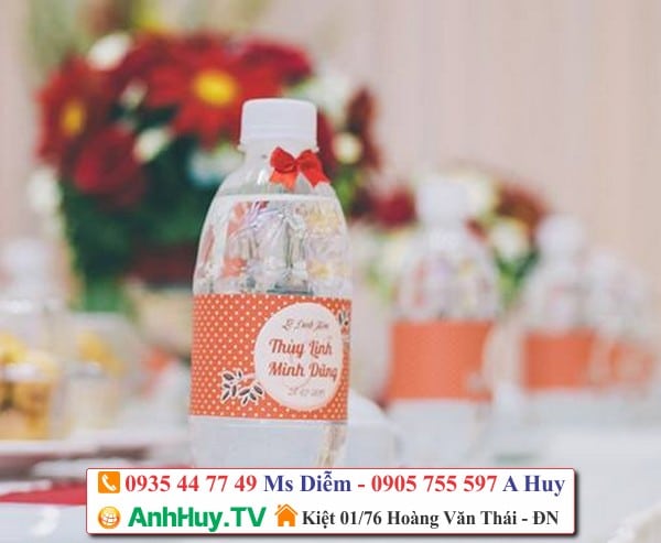 In Decal giá rẻ tại Đà Nẵng In tem nhãn decal nhựa trong suốt 0935447749