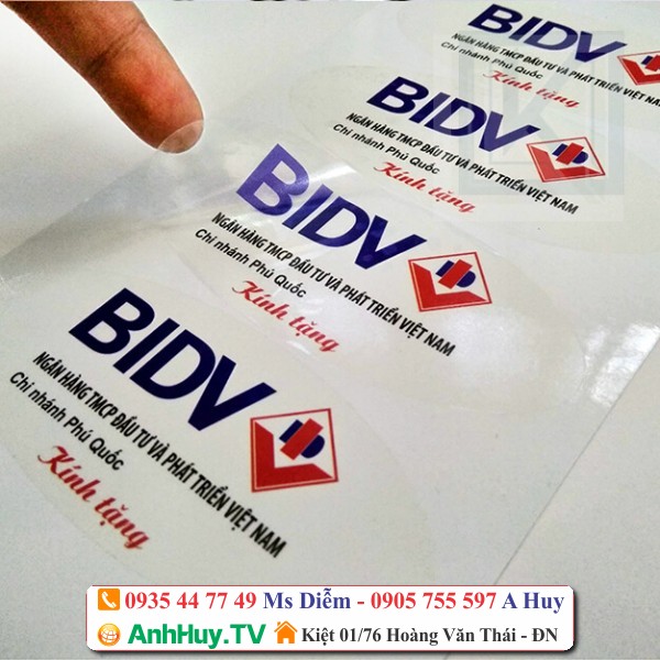 In logo BIDV ngân hàng đầu tư và phát triển Việt Nam