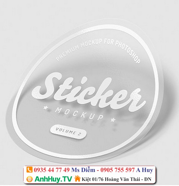 In decal trong sticker dán sản phẩm