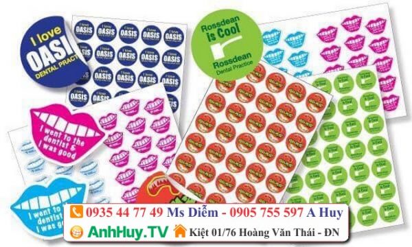 Xưởng In Tem Nhãn Nhãn Mác Tại Đà Nẵng Đến Với Quảng Cáo Anh Huy TV 0905755597