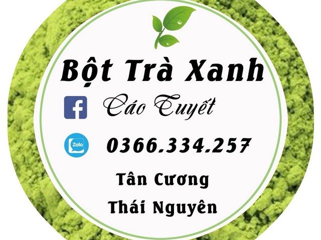 In tem nhãn bột trà xanh tại Đà Nẵng