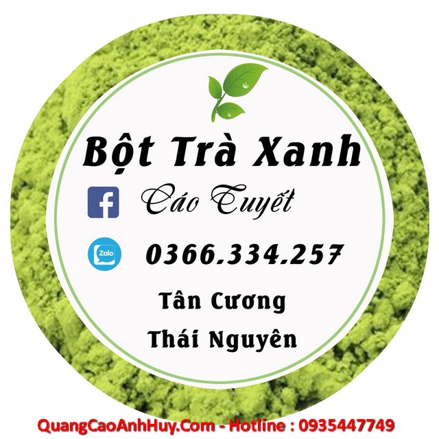 In tem nhãn bột trà xanh tại Đà Nẵng dán bao bì hộp mỹ phẩm lấy nhanh